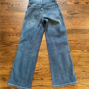 JCrew wide leg denim